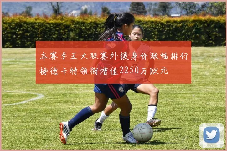 本赛季五大联赛外援身价涨幅排行榜德卡特领衔增值2250万欧元